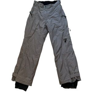 Eastern Mountain Sports EMS Women Size 14 Warm Snow Pants, Zippered Pockets